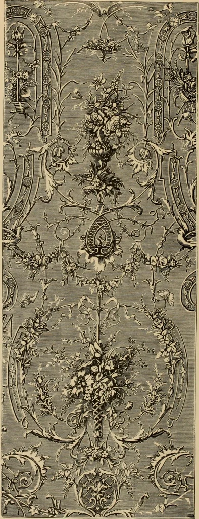 An illustration from Examples of household taste, 1875, leaf 457