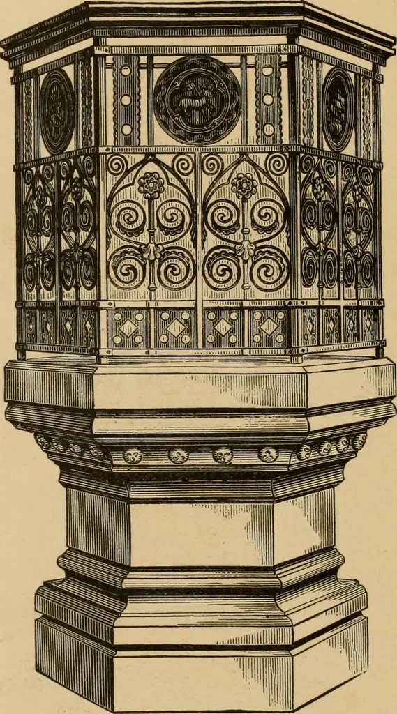 An illustration from Examples of household taste, 1875, leaf 459