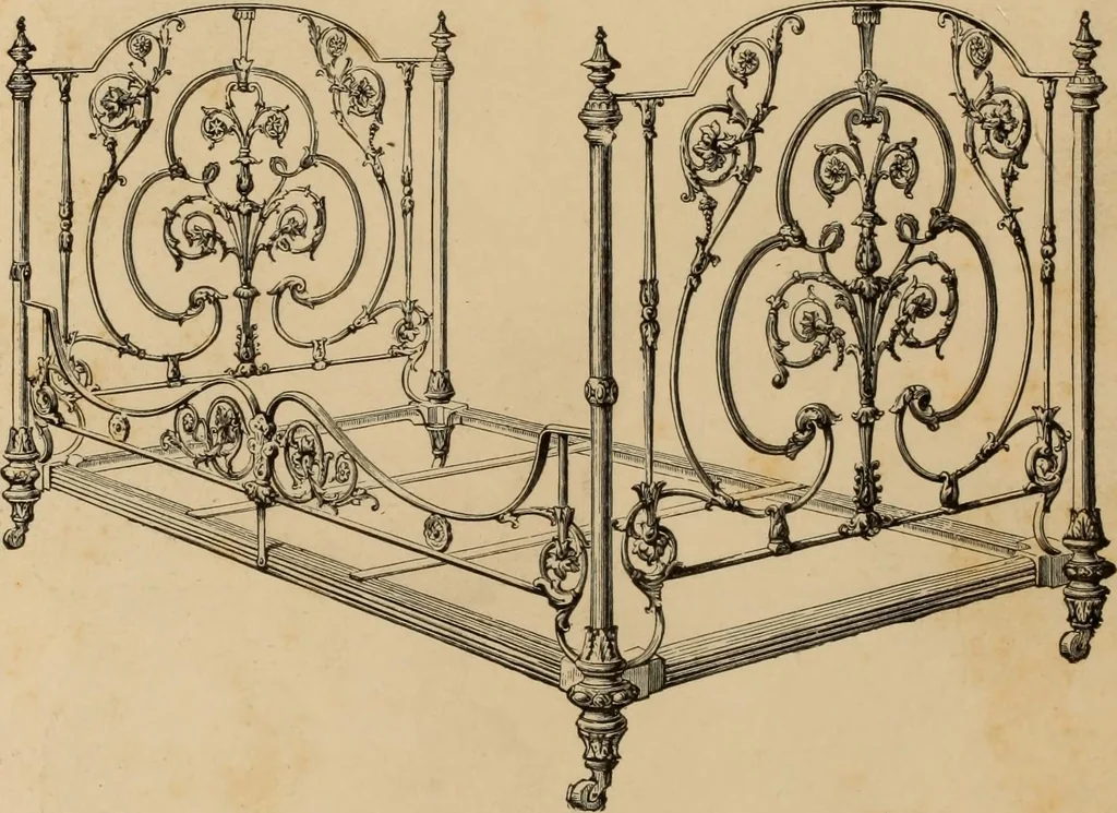 An illustration from Examples of household taste, 1875, leaf 463