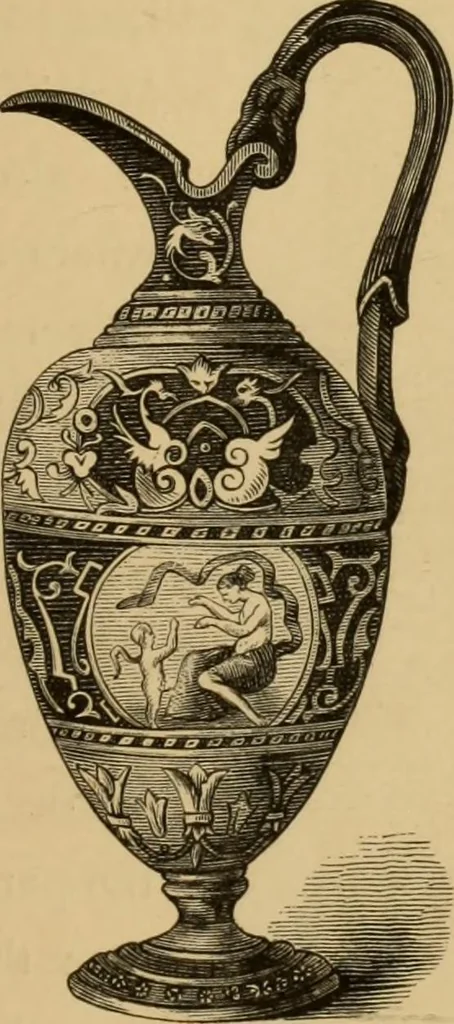 An illustration from Examples of household taste, 1875, leaf 468