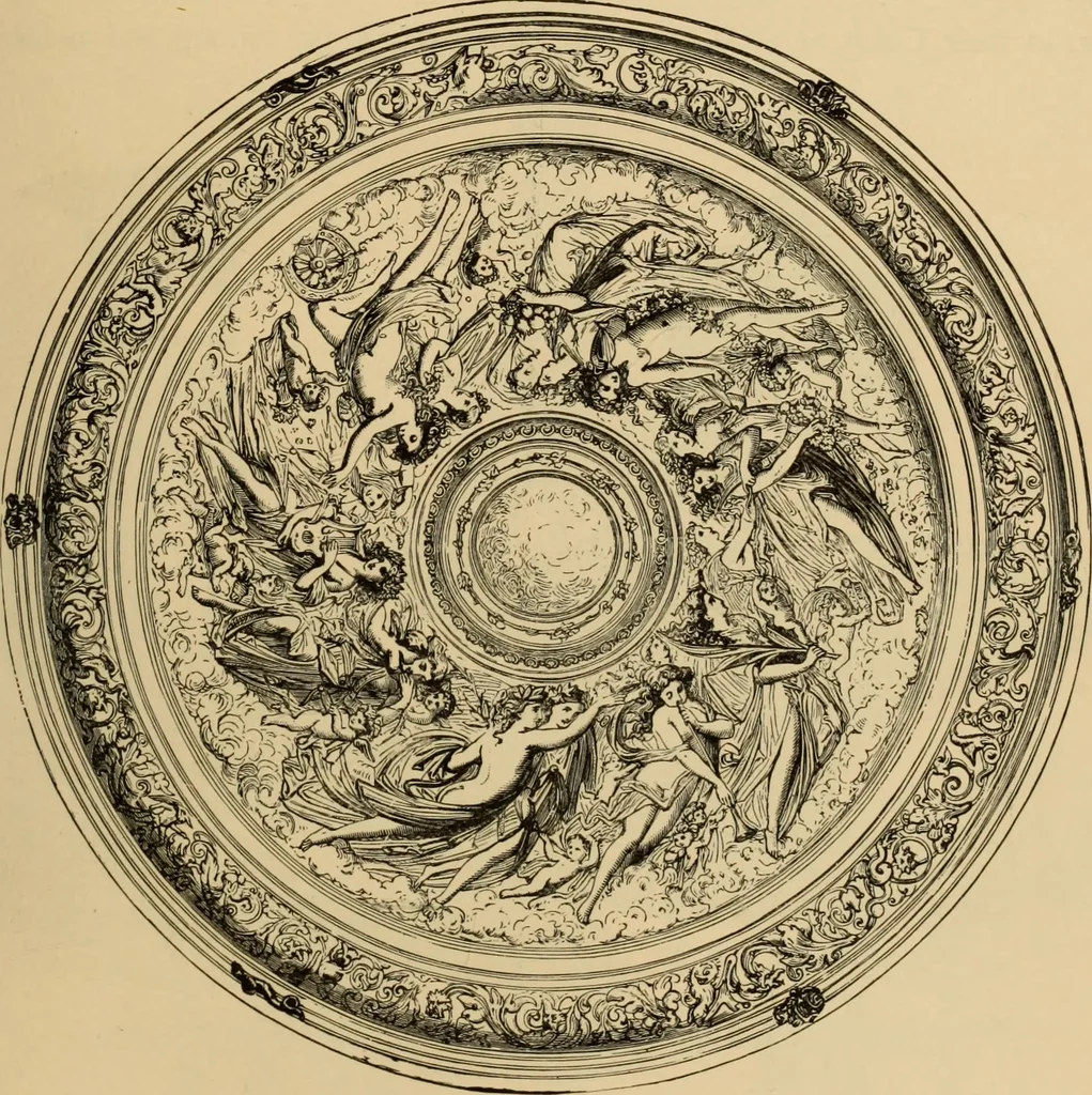 An illustration from Examples of household taste, 1875, leaf 474