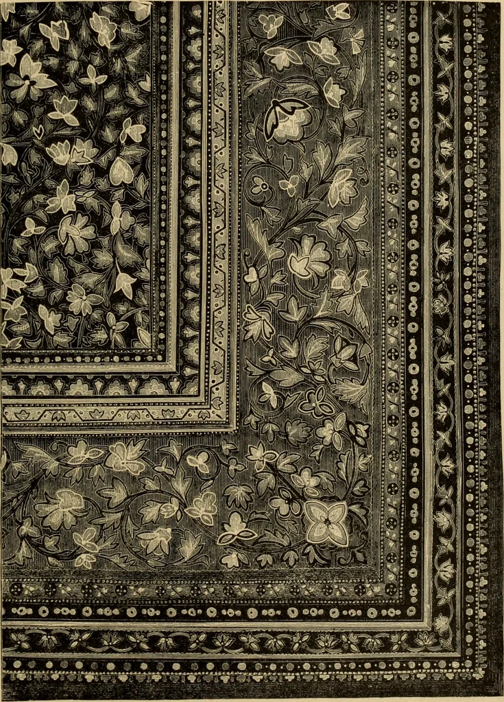 An illustration from Examples of household taste, 1875, leaf 478