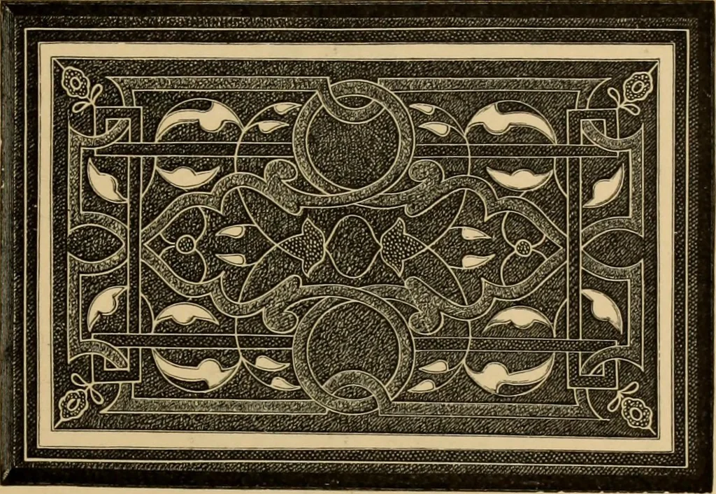 An illustration from Examples of household taste, 1875, leaf 486