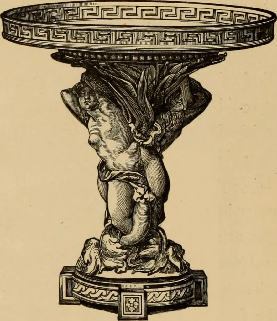 An illustration from Examples of household taste, 1875, leaf 493