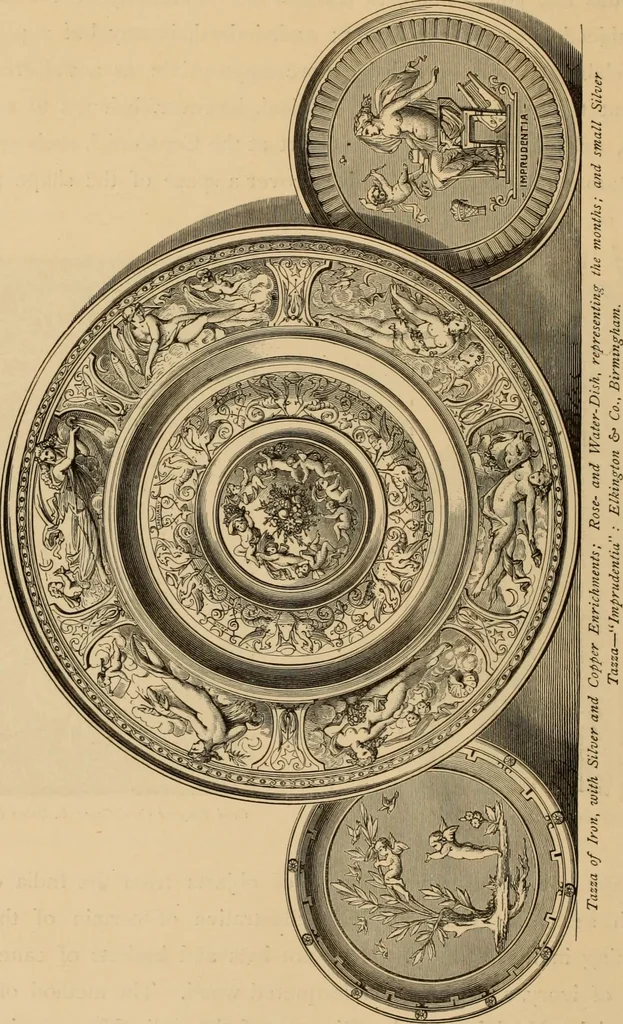 An illustration from Examples of household taste, 1875, leaf 495