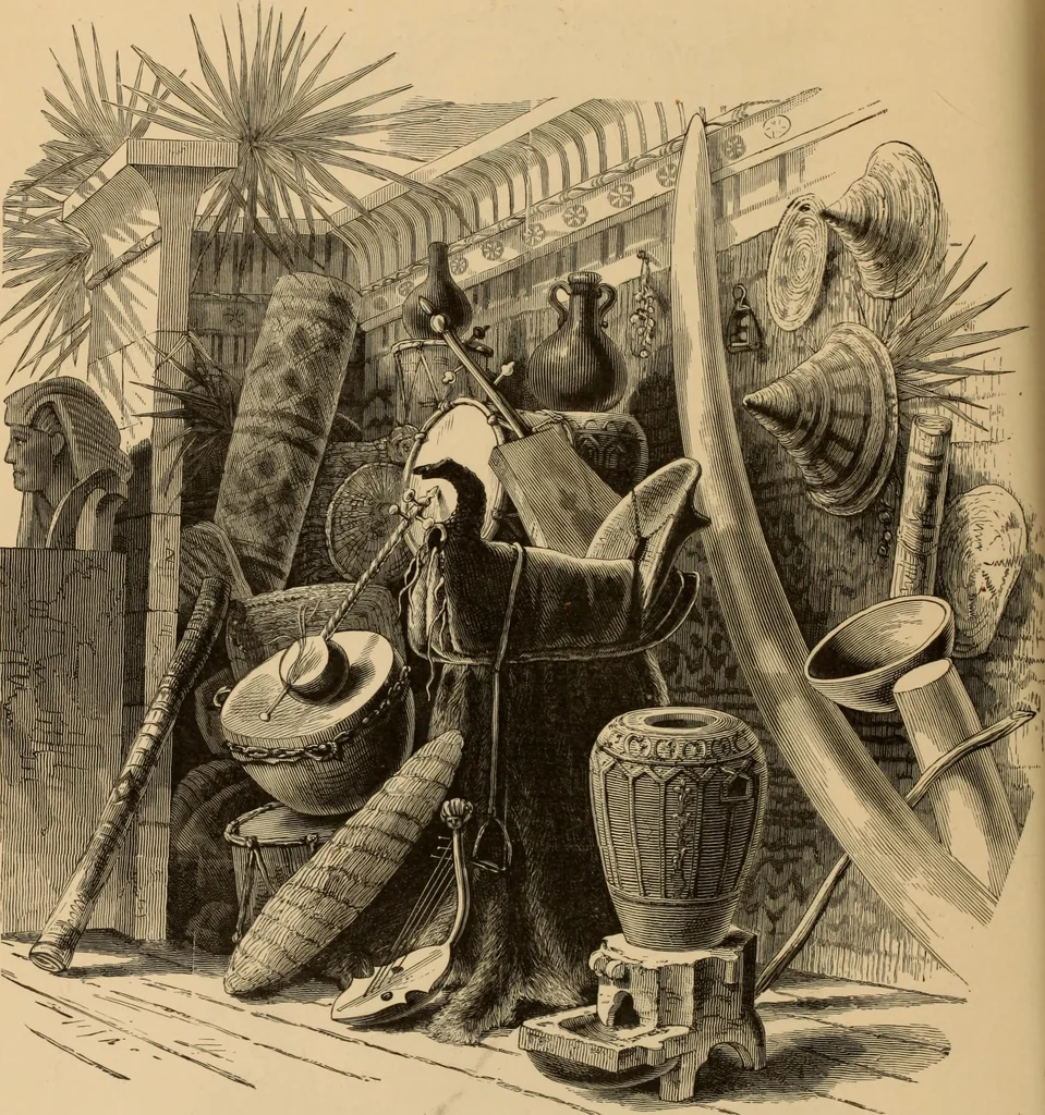 An illustration from Examples of household taste, 1875, leaf 497