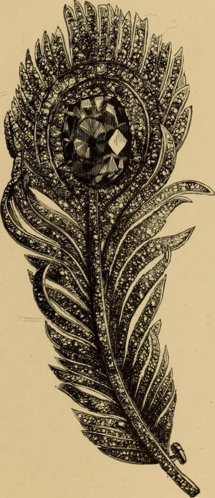 An illustration from Examples of household taste, 1875, leaf 504