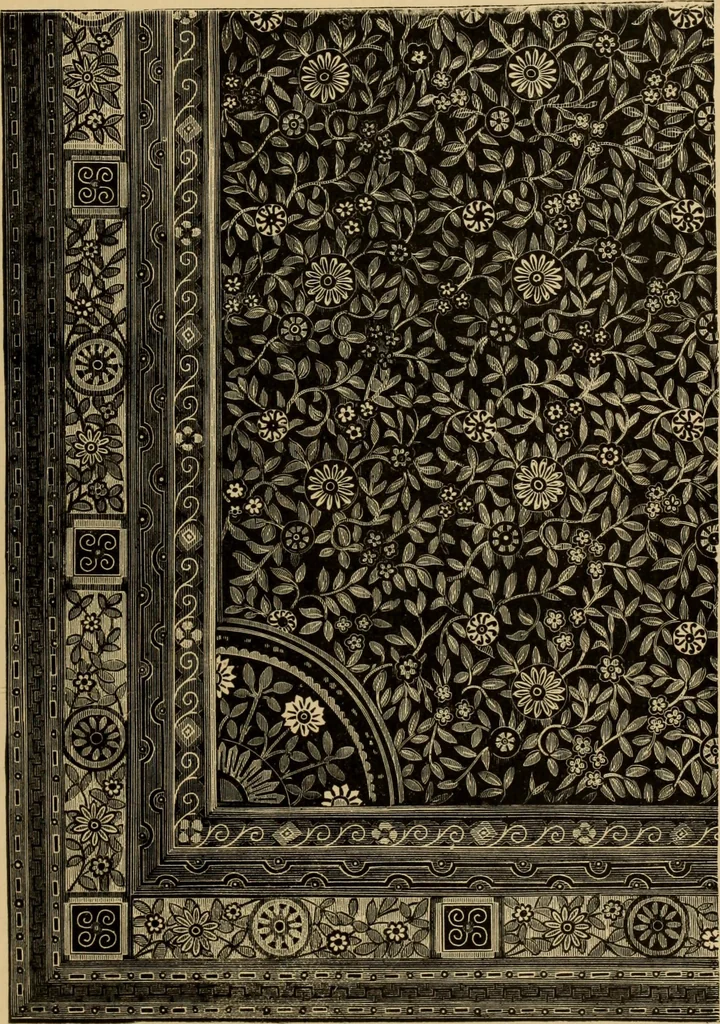 An illustration from Examples of household taste, 1875, leaf 506