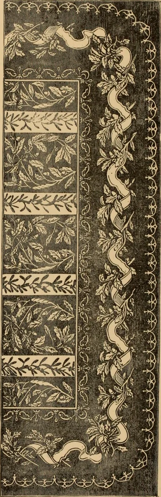 An illustration from Examples of household taste, 1875, leaf 509
