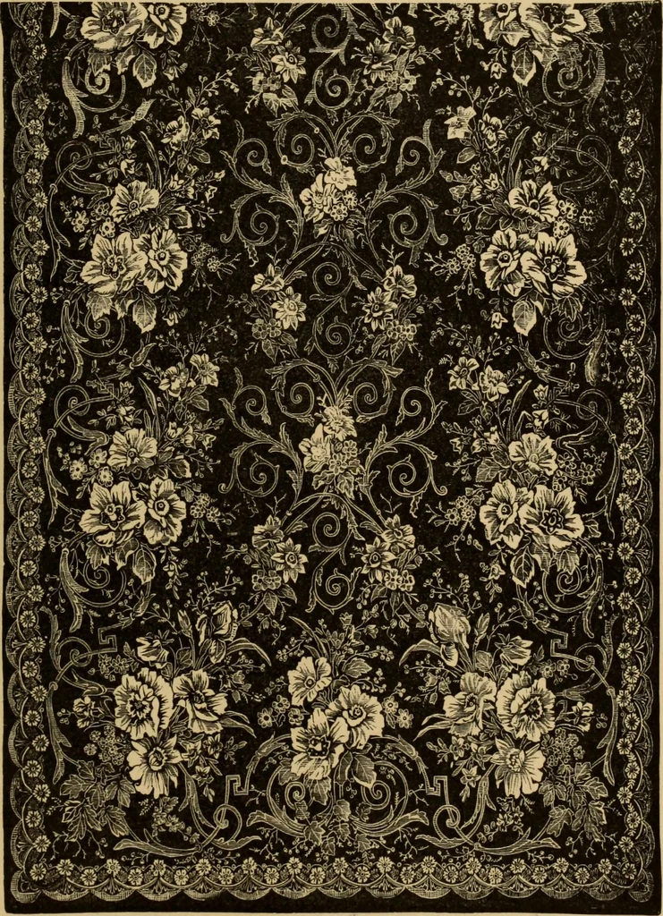 An illustration from Examples of household taste, 1875, leaf 510