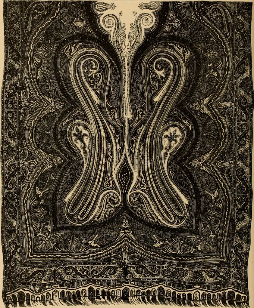 An illustration from Examples of household taste, 1875, leaf 511