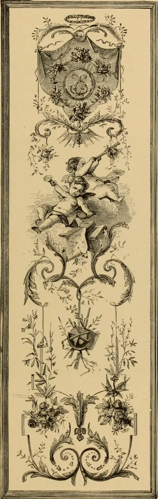 An illustration from Examples of household taste, 1875, leaf 514