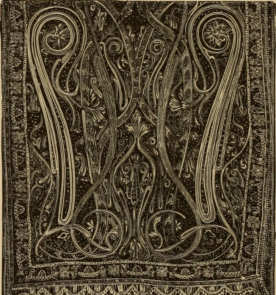 An illustration from Examples of household taste, 1875, leaf 515