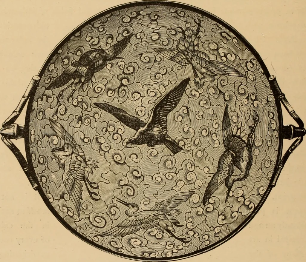 An illustration from Examples of household taste, 1875, leaf 517