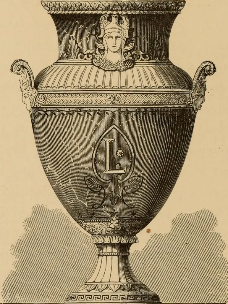 An illustration from Examples of household taste, 1875, leaf 521