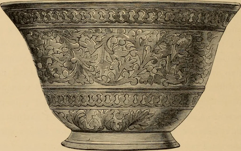 An illustration from Examples of household taste, 1875, leaf 527