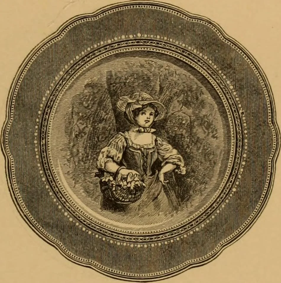 An illustration from Examples of household taste, 1875, leaf 58