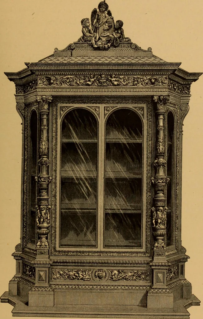 An illustration from Examples of household taste, 1875, leaf 62