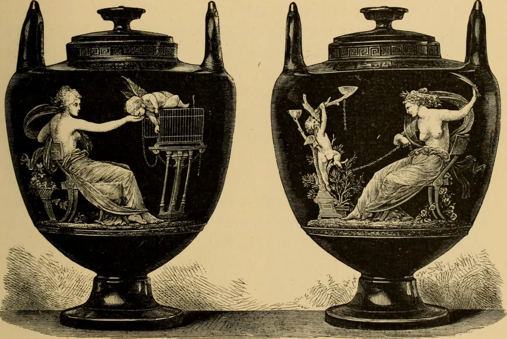 An illustration from Examples of household taste, 1875, leaf 64