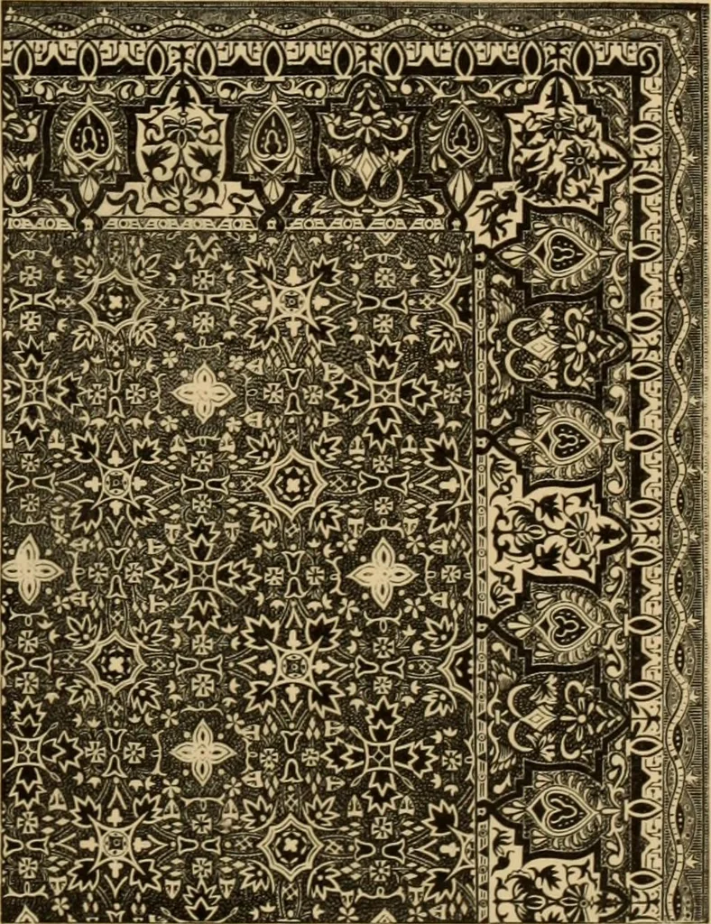 An illustration from Examples of household taste, 1875, leaf 66