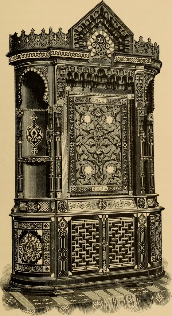 An illustration from Examples of household taste, 1875, leaf 70