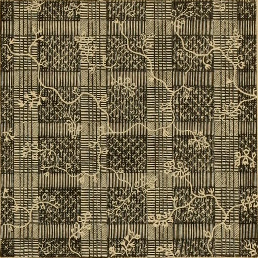 An illustration from Examples of household taste, 1875, leaf 92