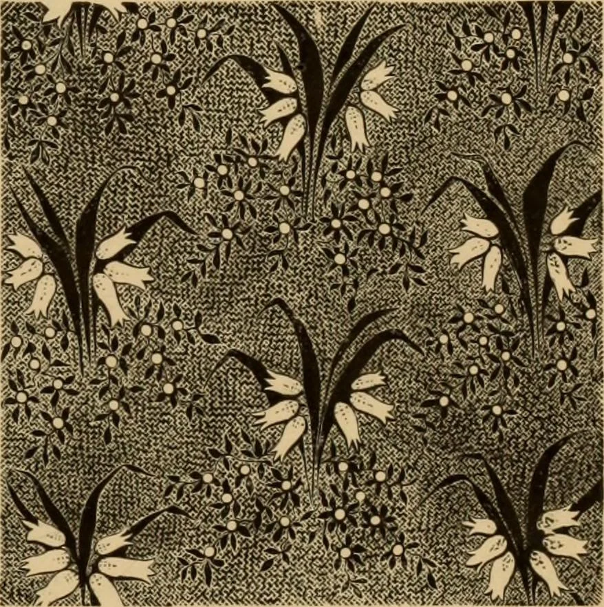 An illustration from Examples of household taste, 1875, leaf 92