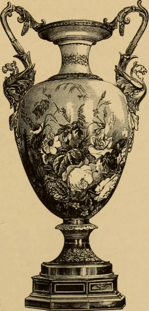 An illustration from Examples of household taste, 1875, leaf 94