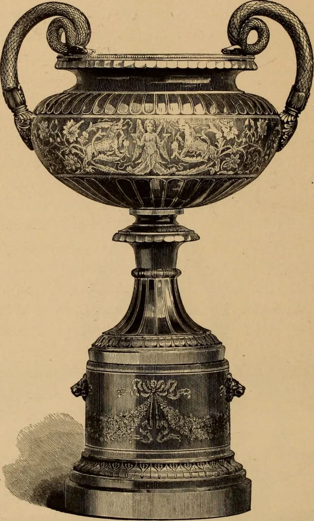 An illustration from Examples of household taste, 1875, leaf 99