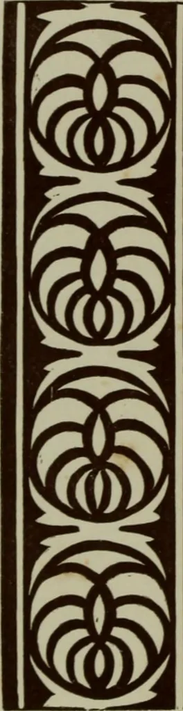 An illustration from Examples of ornament : selected chiefly from works of art in the British Museum, the Museum of Economic Geology, the Museum of Ornamental Art in Marlborough House, and the new Crystal Palace, 1855, leaf 142