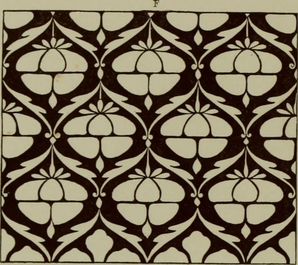 An illustration from Examples of ornament : selected chiefly from works of art in the British Museum, the Museum of Economic Geology, the Museum of Ornamental Art in Marlborough House, and the new Crystal Palace, 1855, leaf 142
