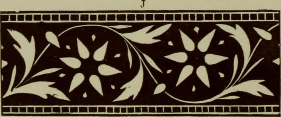 An illustration from Examples of ornament : selected chiefly from works of art in the British Museum, the Museum of Economic Geology, the Museum of Ornamental Art in Marlborough House, and the new Crystal Palace, 1855, leaf 142