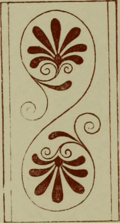 An illustration from Examples of ornament : selected chiefly from works of art in the British Museum, the Museum of Economic Geology, the Museum of Ornamental Art in Marlborough House, and the new Crystal Palace, 1855, leaf 34