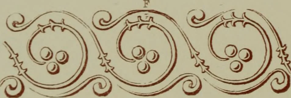 An illustration from Examples of ornament : selected chiefly from works of art in the British Museum, the Museum of Economic Geology, the Museum of Ornamental Art in Marlborough House, and the new Crystal Palace, 1855, leaf 52
