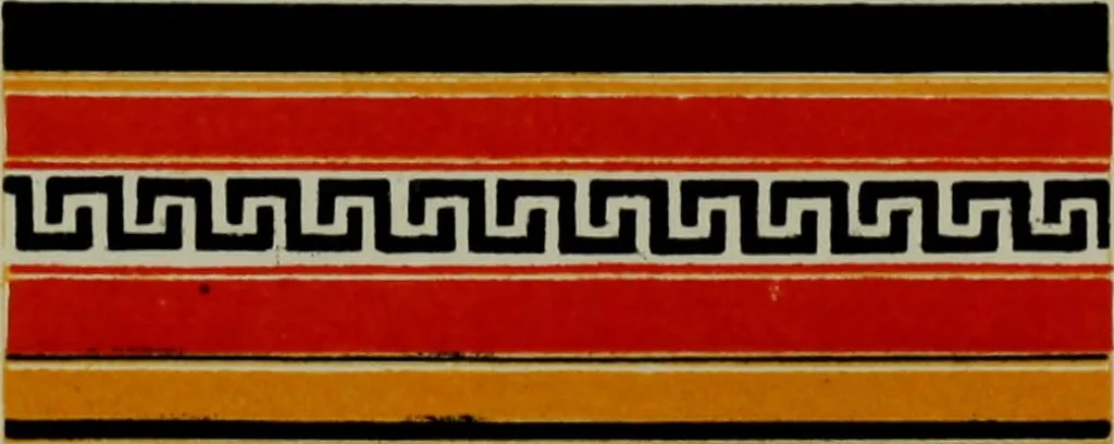 An illustration from Examples of ornament : selected chiefly from works of art in the British Museum, the Museum of Economic Geology, the Museum of Ornamental Art in Marlborough House, and the new Crystal Palace, 1855, leaf 64