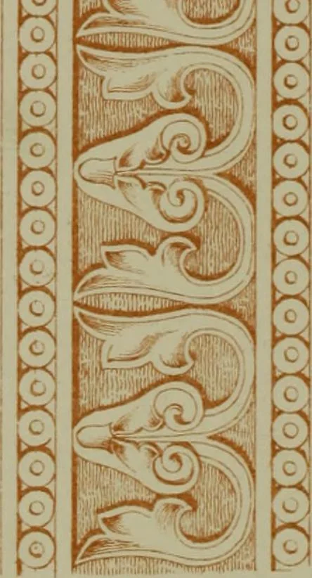 An illustration from Examples of ornament : selected chiefly from works of art in the British Museum, the Museum of Economic Geology, the Museum of Ornamental Art in Marlborough House, and the new Crystal Palace, 1855, leaf 70