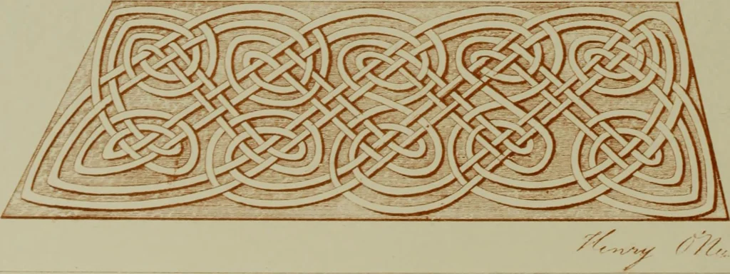 An illustration from Examples of ornament : selected chiefly from works of art in the British Museum, the Museum of Economic Geology, the Museum of Ornamental Art in Marlborough House, and the new Crystal Palace, 1855, leaf 76