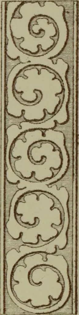 An illustration from Examples of ornament : selected chiefly from works of art in the British Museum, the Museum of Economic Geology, the Museum of Ornamental Art in Marlborough House, and the new Crystal Palace, 1855, leaf 88