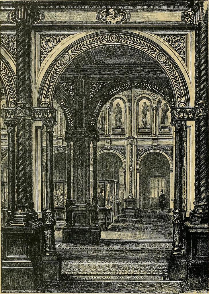 An illustration from Examples of the works of art in the Museum and of the decorations of the building, with brief descriptions, 1881, leaf 142