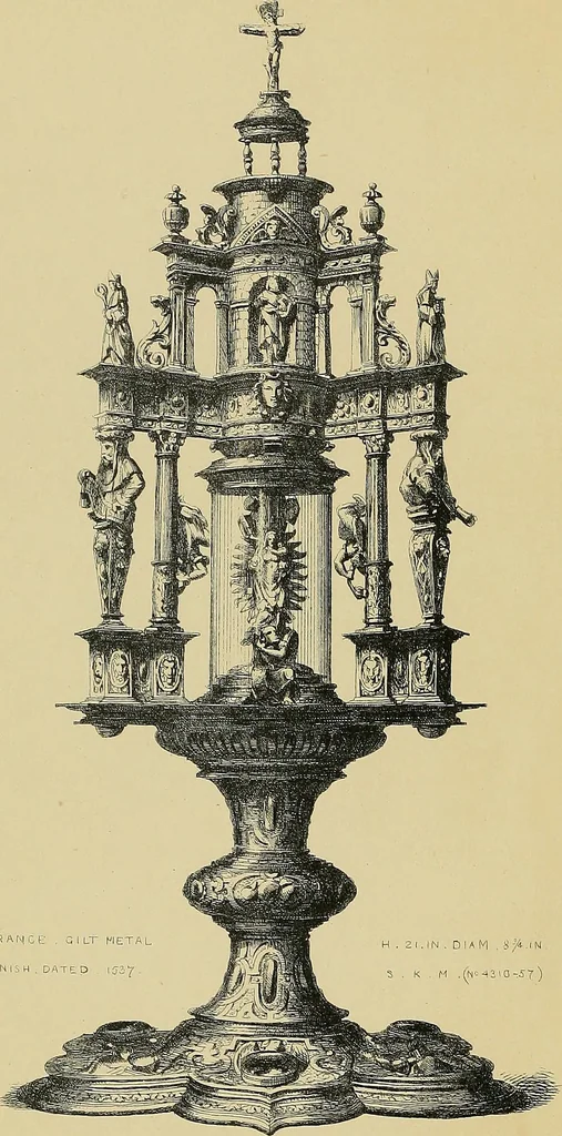 An illustration from Examples of the works of art in the Museum and of the decorations of the building, with brief descriptions, 1881, leaf 154