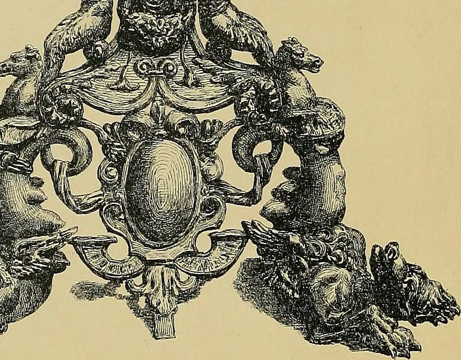 An illustration from Examples of the works of art in the Museum and of the decorations of the building, with brief descriptions, 1881, leaf 182