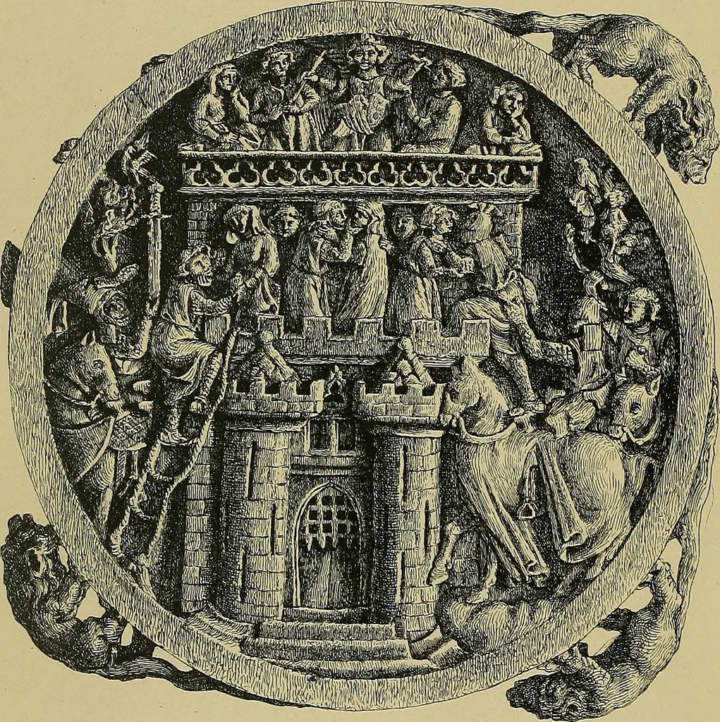 An illustration from Examples of the works of art in the Museum and of the decorations of the building, with brief descriptions, 1881, leaf 34