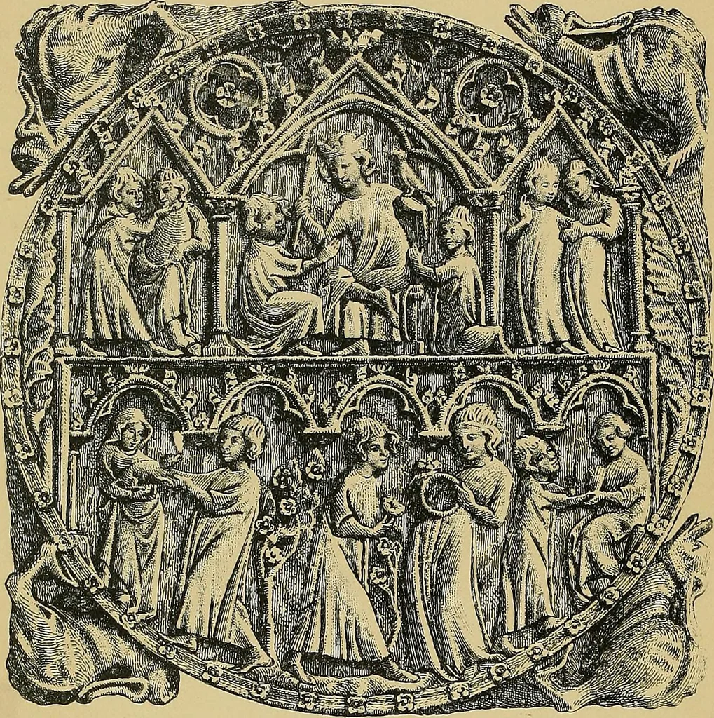 An illustration from Examples of the works of art in the Museum and of the decorations of the building, with brief descriptions, 1881, leaf 394