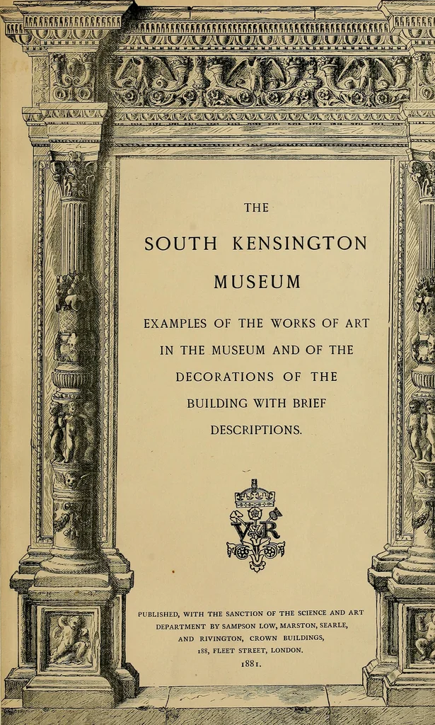 An illustration from Examples of the works of art in the Museum and of the decorations of the building, with brief descriptions, 1881, leaf 5