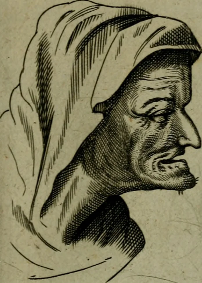 An illustration from The excellency of the pen and pencil, exemplifying the uses of them in the most exquisite and mysterious arts of drawing, etching, engraving, limning. Painting in oyl, washing of maps & pictures. Also the way to cleanse any old painting, and preserve the colours. Collected from the writings of the ablest masters, both antient and modern, as Albert Durer, P. Lomantius, and divers others. Furnished with divers cuts in copper, being copied from the best masters, and here inserted for examples for the learner to practice by .., 1668, leaf 64