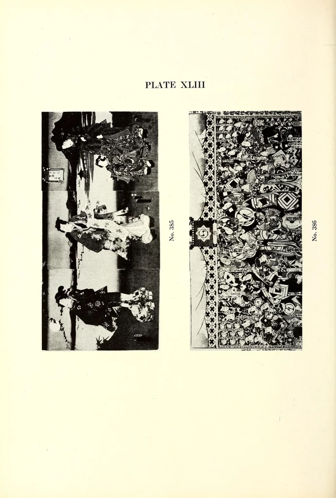 An illustration from An Exceptionally Important Collection of Rare and Valuable Japanese Color Prints, 1921, leaf 116