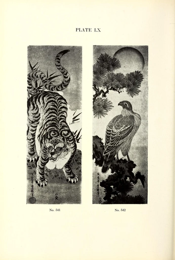 An illustration from An Exceptionally Important Collection of Rare and Valuable Japanese Color Prints, 1921, leaf 156