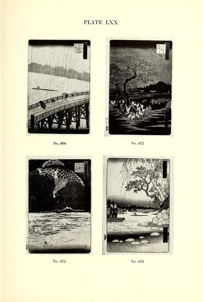 An illustration from An Exceptionally Important Collection of Rare and Valuable Japanese Color Prints, 1921, leaf 185