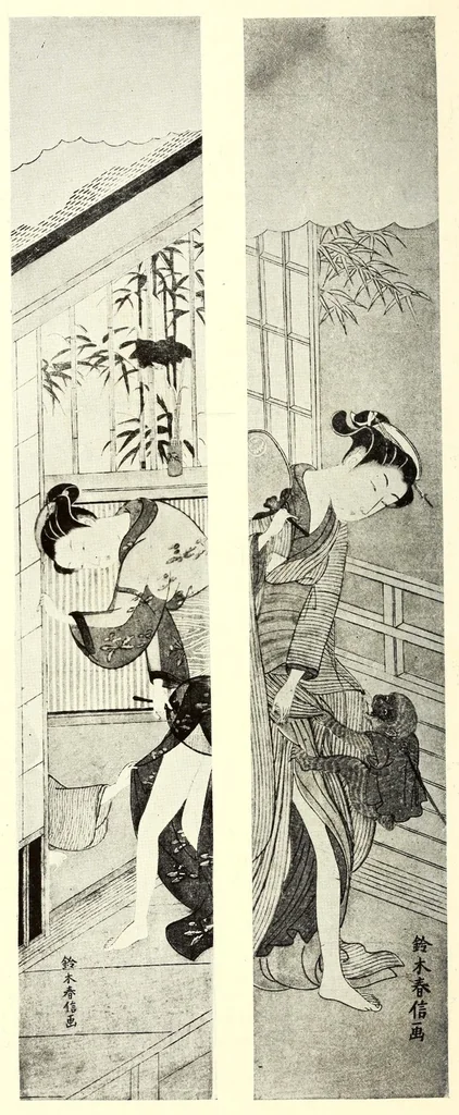 An illustration from An Exceptionally Important Collection of Rare and Valuable Japanese Color Prints, 1921, leaf 30
