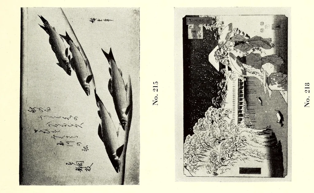 An illustration from An Exceptionally Important Collection of Rare and Valuable Japanese Color Prints, 1921, leaf 63